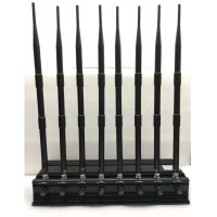 HamGeek HG16W 16-Channel Phone Signal Blocker Range 2-50M/6.6-164FT For Cellphones 2G/3G/4G/5G/Wifi