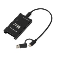 ZITAY CR-309N USB 3.2 Card Reader with LED Indicator for RED STATION RED MINI-MAG Memory Card