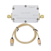10M-6GHz Low Noise Amplifier Gain 20DB High Flatness LNA RF Signal Driving Receiver Front End