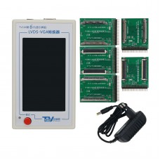 TV160 6TH Generation LVDS-VGA Converter LCD TV Motherboard Tester 4.3" Screen Supports SD HD Screens