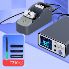 AIXUN T3B 110V Soldering Station Solder Station with T210 Soldering Pen for Mobile Phone Repair