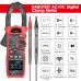 HT208D AC/DC Clamp Meter 1000V Digital Clamp Multimeter TRUE RMS Tests Voltage Current Impedance