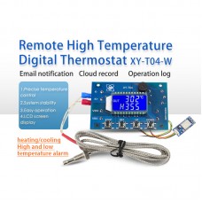 XY-T04-W Digital Thermostat -99℃ to 999℃ Temperature Controller K Type Thermocouple w/ Wifi Module