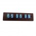 IV22 Fluorescent Tube Digital Clock Retro Desktop Electronic Clock Assembled with Remote Control