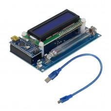 DIY Open Source Geiger Counter Meter Kit Module Miller GM Tube Detector Radiation LCD Display