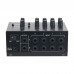  MIX800 8-Channels Mini Low Noise Sound Mixer Stereo Audio Mixer with Power Adapter