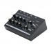  MIX800 8-Channels Mini Low Noise Sound Mixer Stereo Audio Mixer with Power Adapter