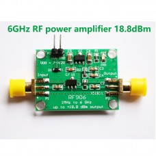 1Mhz-6GHZ RF Signal Amplifier RF Power Amplifier Module Max 18.8dBm Output