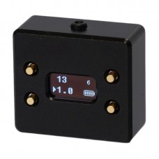 L102 Photography Light Meter Exposure Meter Film Top Reflective Metering with Metal Shell Black