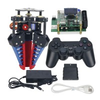 Bionic Manipulator Mechanical Arm For 0.8-3.9" Objects Finger Gripper Robot Claw Assembled + Controller Kit