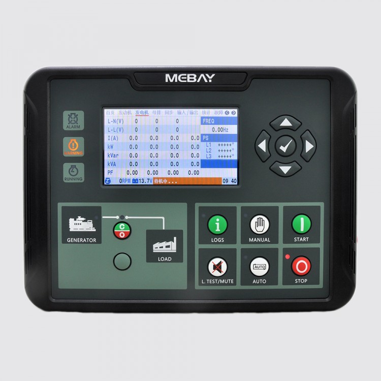 Mebay DC100D Genset Parallel Controller Diesel Generator Engine LCD ...