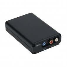 CM6631A Black Front Panel Digital Interface USB DAC Sound Card USB To I2S/SPDIF Coaxial 32Bit 192K