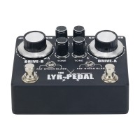 LYR-Pedal Overdrive Pedal Distortion Pedal Stompbox Replacement for KING TONE Guitar Pedal