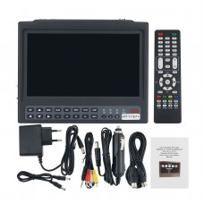 KPT-717S/T+ 7" LCD HD Satellite Finder & HD Monitor & CCTV Camera Tester Supporting AHD Input
