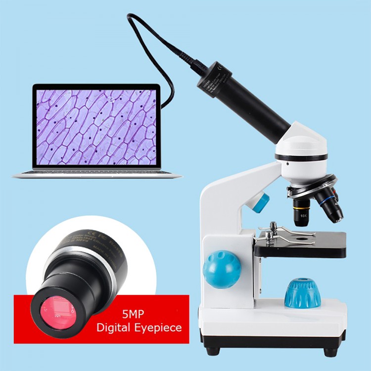 HAYEAR HY500M 5MP Microscope Camera Digital Electronic Eyepiece USB