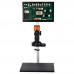 HAYEAR 24MP 2K HDMI USB Industrial Microscope Camera 150X Lens 11.6" LCD for Phone PCB Soldering