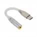 USB Type C Headphone Adapter Optional Type C to 4.4mm/ Type C to 2.5mm with Headphone Amp DAC Chip 