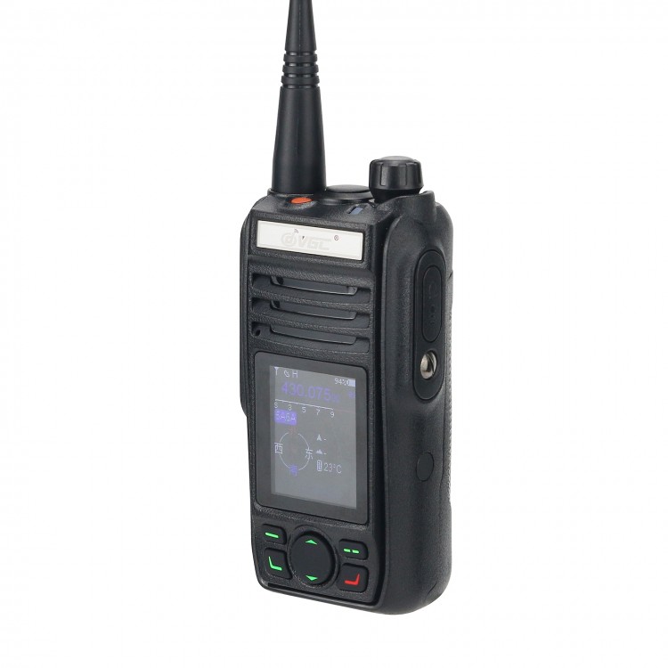 VR-N75 IP67 Walkie Talkie Handheld Transceiver GPS Display Position w ...