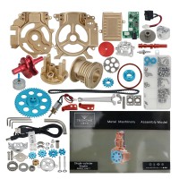 DM17 Single Cylinder Engine Car Engine Model Kit Unassembled DIY Toys Collection Presents Home Decor