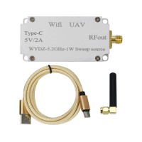 QBD-RF-5.2G Wifi Bluetooth Sweep Signal Generator Module VCO RF Signal Source Type-C 5V/2A