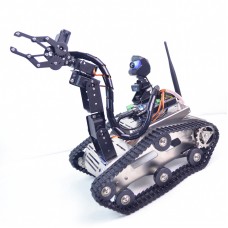 XIAOR GEEK TH Robot Car Wifi Line Tracking Car Obstacle Avoidance Robot Kit (A1 Arm & 45 Sensors)
