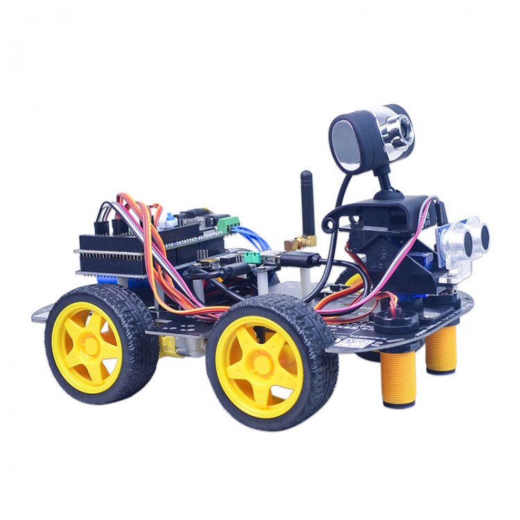 XIAOR GEEK DS Robot Car STM32 Wifi Programmable Obstacle Avoidance ...