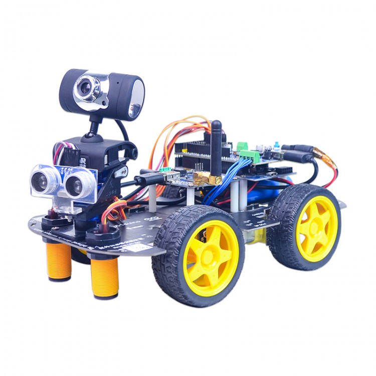 XIAOR GEEK DS Robot Car STM32 Wifi Obstacle Avoidance Robot Kit Line ...