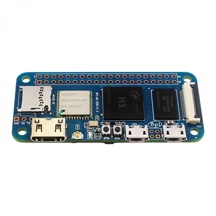 Banana Pi BPI-M2 Zero Development Board Quad-core 512MB Allwinner H3 ...