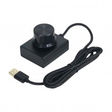 PC Volume Control USB Volume Control Knob Speaker Knob Switch Lossless Sound Quality (Top LED)