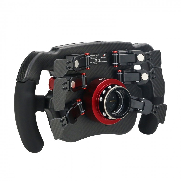 Simagic FX PRO Formula Steering Wheel Carbon Fiber SIM Racing Steering ...