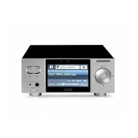 A1 HIFI Streaming Music Player Multifunctional Integrated with DAC and Dual Headphone Amplifier for SOUNDAWARE Silvery