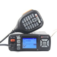 BJ-318 Walkie Talkie Dual Band Mini Car Mobile Radio 25W 400-470MHZ and 136-174MHZ