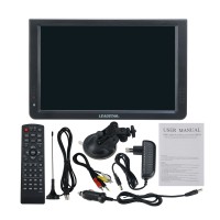 12" TFT Display HDMI DVB-T2 Portable TV Player 1080P H.265 TFT Monitor For Parts of EU Countries  