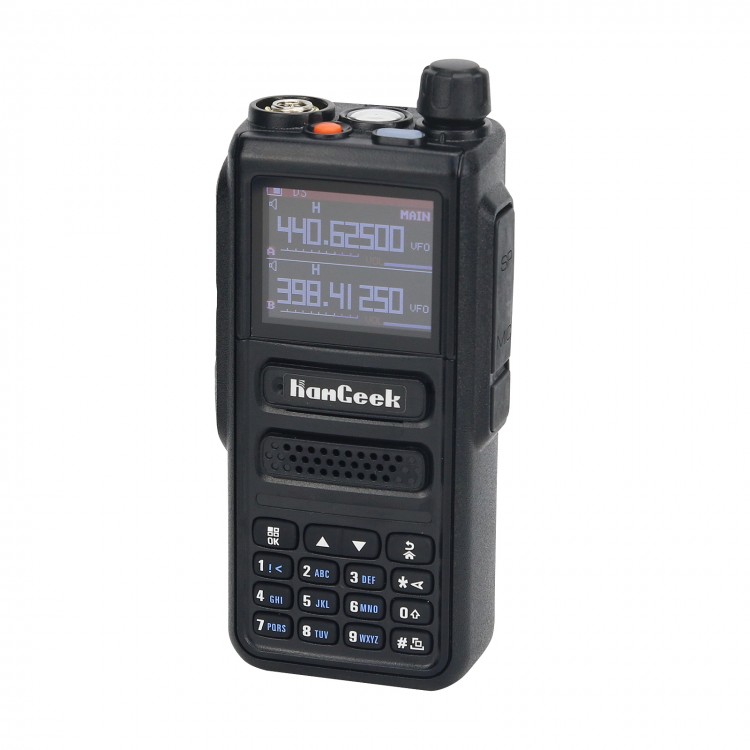 Hamgeek Hg-8811 5w Full Band Walkie Talkie 256-channel Vhf Uhf Radio 