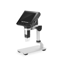 DM4 1000X 720P Digital Microscope 4.3" Screen (Adjustable Aluminum Alloy Stand) for Antique Coin