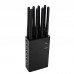 HamGeek N8-A 8-Antenna Cell Phone Signal Blocker to Jam Phone 4G/3G/2G + WiFi 2.4G + GPSL1 + LOJACK