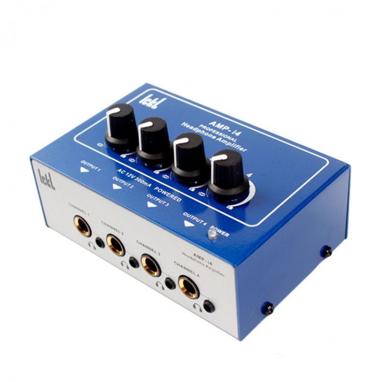 ICKB AMP- i4 Professional Headphone Amplifier 8-Channel Headphone ...