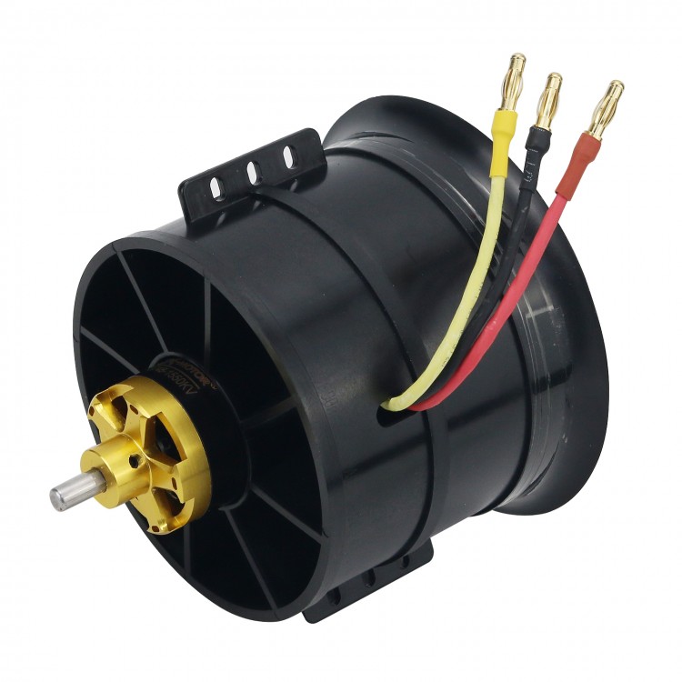 QF3748-1550KV 90MM EDF Motor Ducted Fan Motor 12-Blade 6S RC Model ...