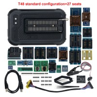 XGecu T48 Universal Programmer USB Programmer USB2.0 HS 480MHz Chip Programmer with 27 Sockets