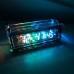 Wifi Clock Colorful VFD Clock Creative Desktop Clock with RGB Ambient Light Settable Time Zone