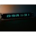 VFD Clock Flip Clock Wifi Timing Automatic and Manual Brightness Adjustment Transparent Acrylic Shell