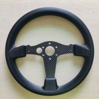 Simplayer 13" SIM Racing Wheel Steering Wheel (Plastic surface) Replacement for Thrustmaster T300 Ferrari