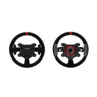 SIMAGIC 11.8" SIM GTS Steering Wheel RGB Racing Wheel with Single Paddle Shifter Grip for Alcantara