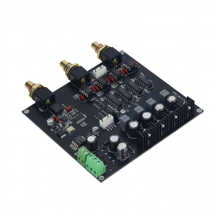 HIFI R2R DAC PCM61 Decoder Four-parallel Differential Design Vinyl ...