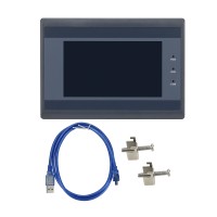SUP043N 4.3" Resistive Touch Screen PLC HMI Display & Download Cable for Mitsubishi Siemens Delta