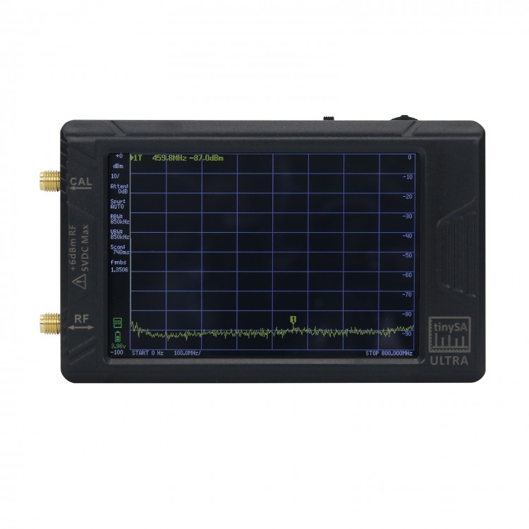 New Ultra 100k 5 3ghz Rf Signal Generator Handheld Tiny Spectrum Analyzer With 4inch Display For