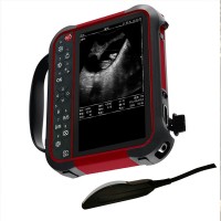 GDF-K9 Waterproof Cow Veterinary Ultrasound Scanner with 8.0inch HD Display and Rectal Convex Array Probe