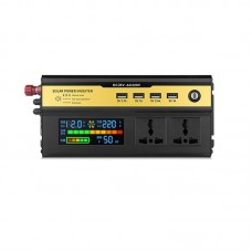 1200W 24V Solar Power Inverter DC 24V to AC 220V with Digital Display Used in Car Home Outdoors