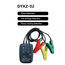 DYXZ-02 Non-Contact Phase Sequence Detector Phase Sequence Indicator for Live Voltage Detection