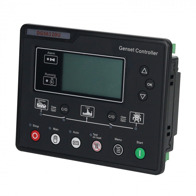 DGS JXG 6120U Genset Controller Diesel Generator Set Controller LCD ...